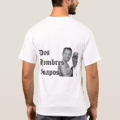 Dos Hombres Guapos Mannen shirt (Achterkant)