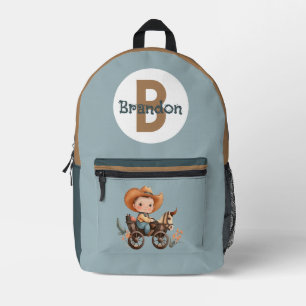 Dos Imprimé Bébé Cowboy Bébé Sac à couches