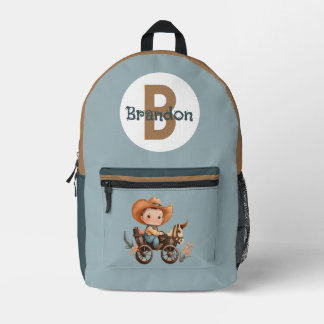Dos Imprimé Bébé Cowboy Bébé Sac à couches
