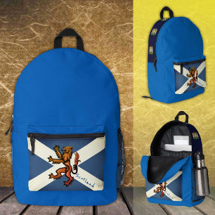 Dos Imprimé Ecosse vintage, sac à dos, drapeau écossais /Rampa