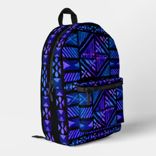 Dos Imprimé Hawaiian Tapa Motif d'impression coupé sac à coudr