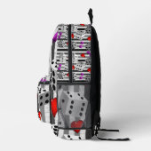 Dos Imprimé Imprimer Couper le dés du sac à coudre (Droite)
