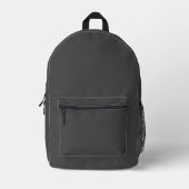 Dos Imprimé Imprimer Couper Le Sac À Coudre gris foncé (Recto)