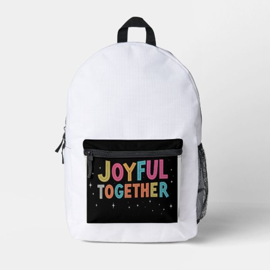 Dos Imprimé Joyeux ensemble Print Cut Sac à coudre (Recto)