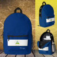 Nicaragua, sac à dos, drapeau nicaraguayen / patri
