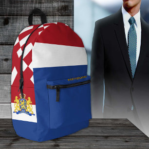 Dos Imprimé Pays-Bas sac à dos, patriotique, drapeau néerlanda