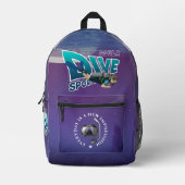 Dos Imprimé Plongée sous-marine | Imprimer le sac à couture (Recto)