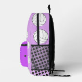 Dos Imprimé Print Cut Sac à coudre, PACKBACK ROSE FUCHSIA (Droite)