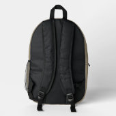 Dos Imprimé Ride Wind | Sac à coudre et imprimer (Verso)