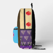 Dos Imprimé Sac à coudre avec impression de bouquet (Droite)