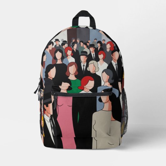 Dos Imprimé Sac à coudre et couper avec impression d'art de fo (Recto)