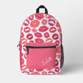 Dos Imprimé Sac à coudre pour impression Kiss (Recto)