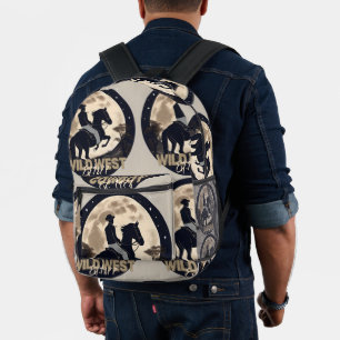 Dos Imprimé Sac à cow-boy / Mode retour à l'école Sac / sac à