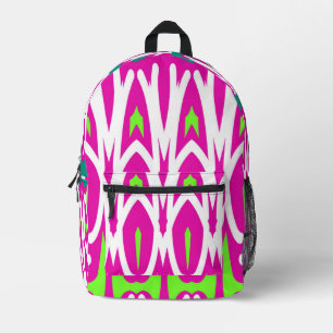 Dos Imprimé Sac à dos, Un design élégant coloré et transparent