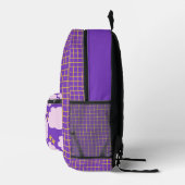 Dos Imprimé Sac à personnaliser avec impression de couleurs am (Droite)