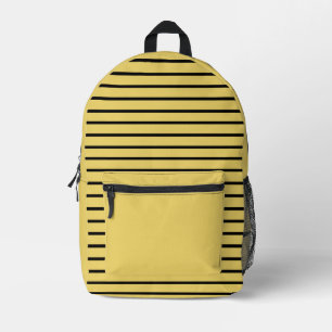 Dos Imprimé Tendance Couleur Doux Jaune Imprimer Couper Sac À