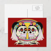 Dos Novias (2 bruiden) Briefkaart (Voorkant / Achterkant)