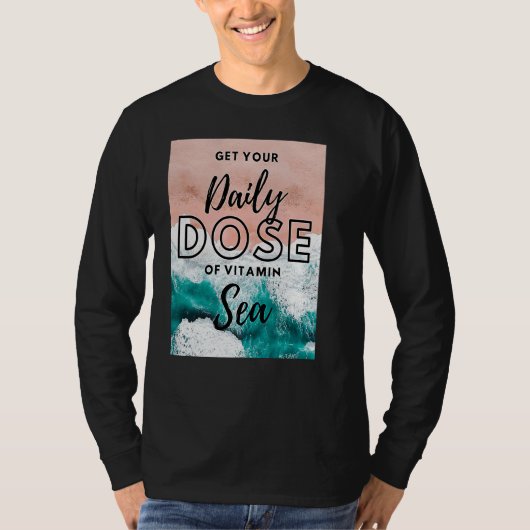 Dose of Vitamin Sea T-shirt (Voorkant)
