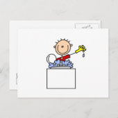 Doseerkleppen op de knop Afbeelding Briefkaart (Voorkant / Achterkant)