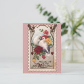 Doses et Roses sur la carte de Saint-Valentin vict (Debout devant)