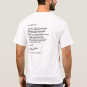 Dosis II T-shirt (Achterkant)