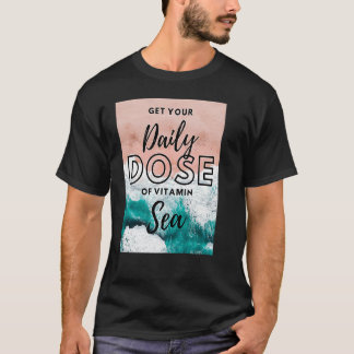 Dosis van de zeevitamine t-shirt