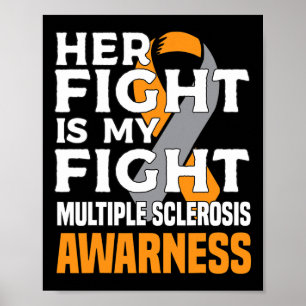 Dosismoeder multiple sclerose sensibilisatie vrouw poster