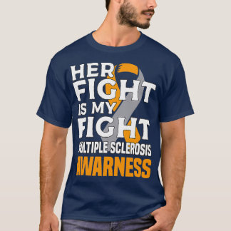 Dosismoeder multiple sclerose sensibilisatie vrouw t-shirt