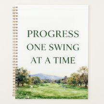 Dossier de classement aquarelle golf