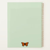 Dossier de poche verte du jardin de campagne perso (Dos)