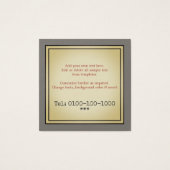 Dossier de vinyle de roche rétro (Dos)