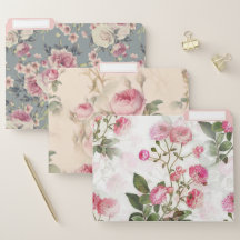 Elégants motifs floraux décoratifs