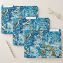 Marbre bleu or élégant