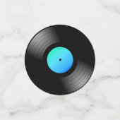 Dossier Vinyl LP Confetti personnalisé (Petit recto)