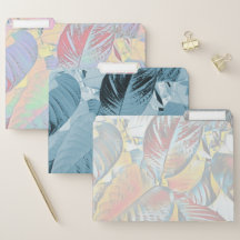 Dossiers de fichiers Feuille Shiny Pastel