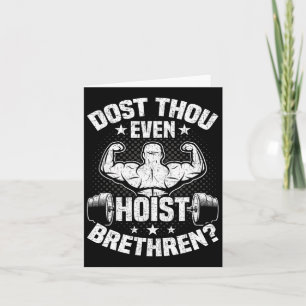Dost u zelfs hijsen bodybuilding gewichtheffen wol kaart