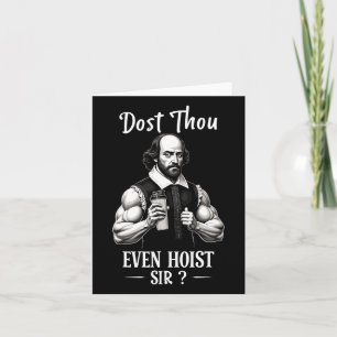Dost You Even Hoist Gewichtheffen Shakespeare Gym Kaart