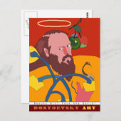 Dostoevsky art briefkaart (Voorkant / Achterkant)