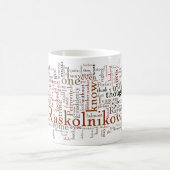 Dostoevsky Crime en Pungericht Words Koffiemok (Center)