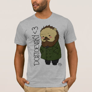Dostoevsky egelt-shirt t-shirt