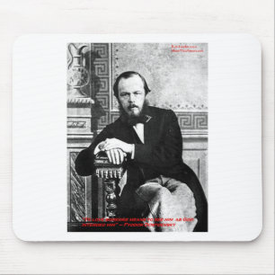 Dostoevsky "God Beoogd" Love Quote Gifts & Kaarten Muismat