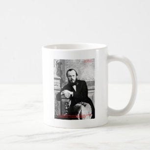 Dostojevski "God is de bedoeling" Liefdescitatief Koffiemok
