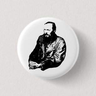 Dostoyevsky Ronde Button 3,2 Cm