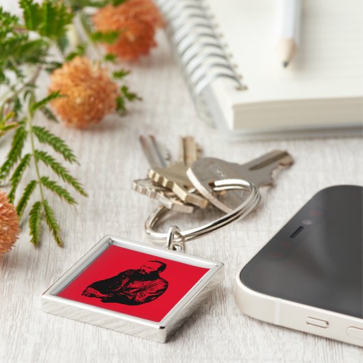 Dostoyevsky Sleutelhanger (Zijkant)