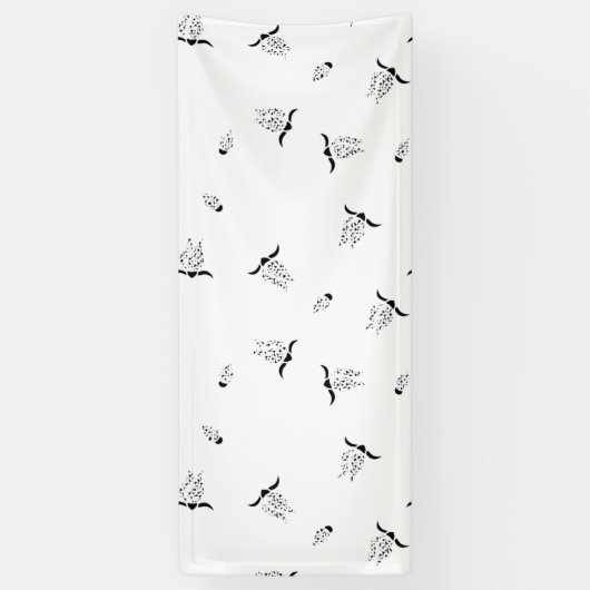 Dot, bannière de nickel gris (Vertical)