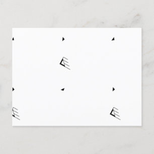 Dot, Bleek grijs Briefkaart