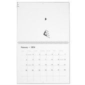 Dot, Bleek grijs Kalender (Feb 2026)