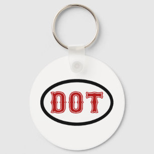 DOT City Sleutelhanger