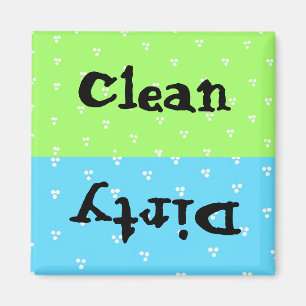 Dot Clean en Dirty Magneet