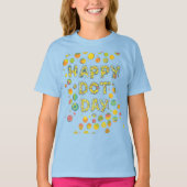 Dot Day Lovers Kids Celebration T-Shirt (Devant)